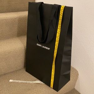 Authentic Saint Laurent YSL Sopping Gift Tote Bag